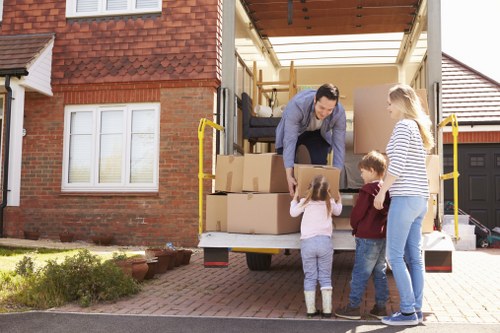 Moving house support for a Catford residential street