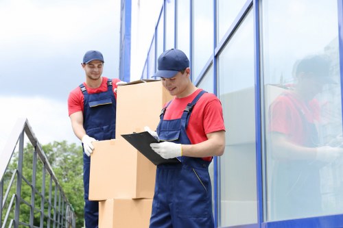 Office removal team planning a business move in Catford