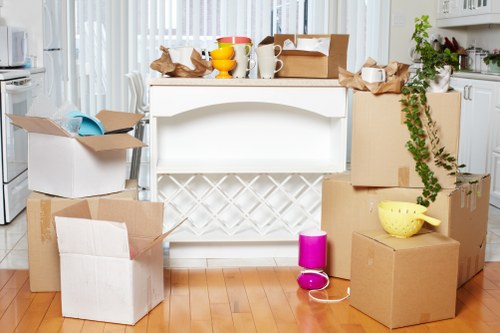 Careful loading of sofas and household furniture for transport