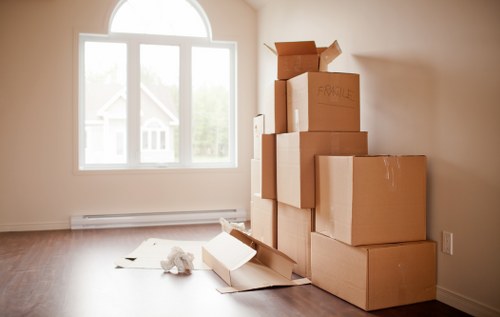 Local removal van service supporting a home or office move in Catford