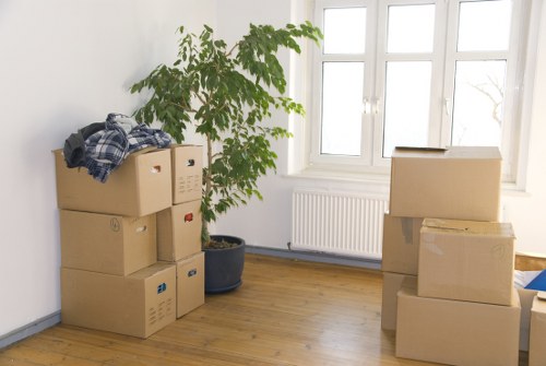 Local office movers handling equipment and desks in Catford