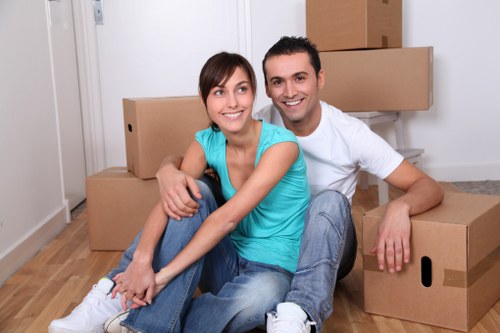 Local removals team handling a house move in Catford